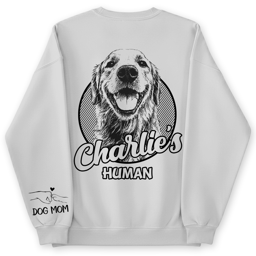 Personalized Dog Mom Dad Shirt, Custom Dog Photo Gift For Pet Lovers T1807