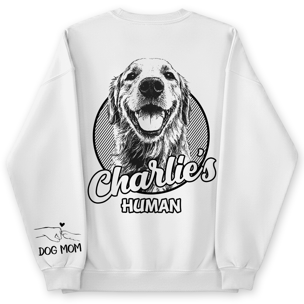 Personalized Dog Mom Dad Shirt, Custom Dog Photo Gift For Pet Lovers T1807