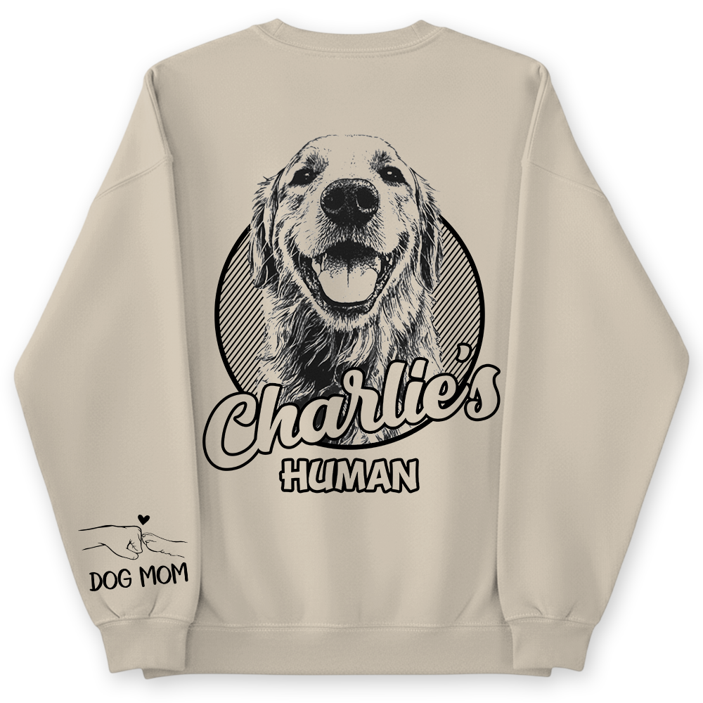 Personalized Dog Mom Dad Shirt, Custom Dog Photo Gift For Pet Lovers T1807