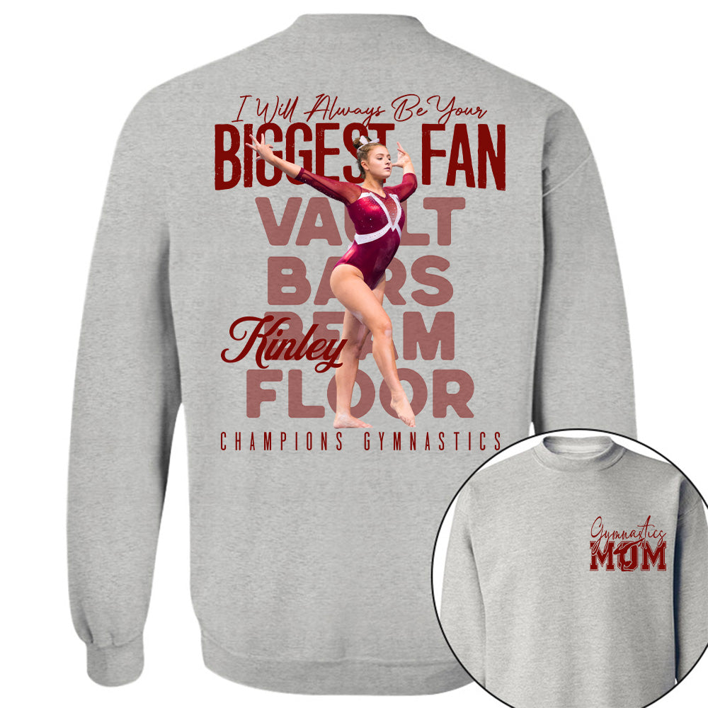 That's My Girl -Custom Photo Gymnast Shirt - Gymnastics Mom, Dad, Family Shirt Vrs2 A2110