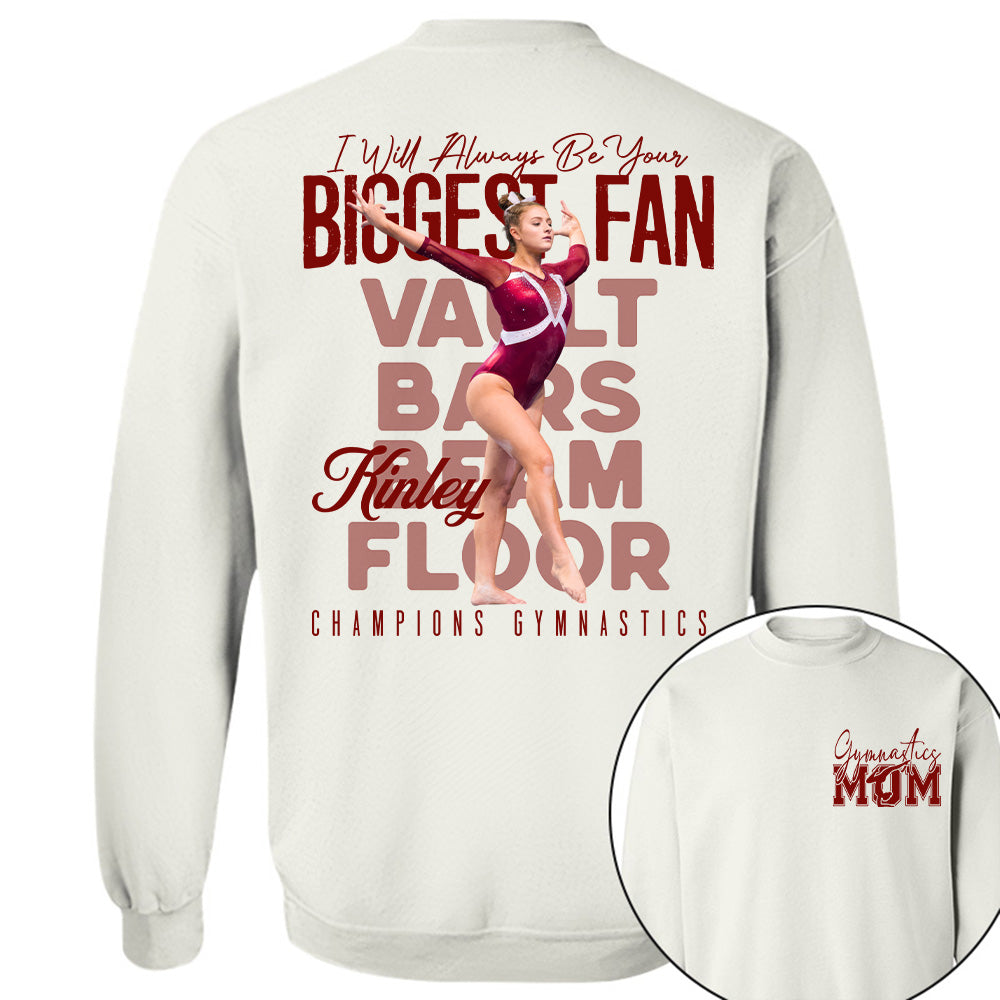 That's My Girl -Custom Photo Gymnast Shirt - Gymnastics Mom, Dad, Family Shirt Vrs2 A2110