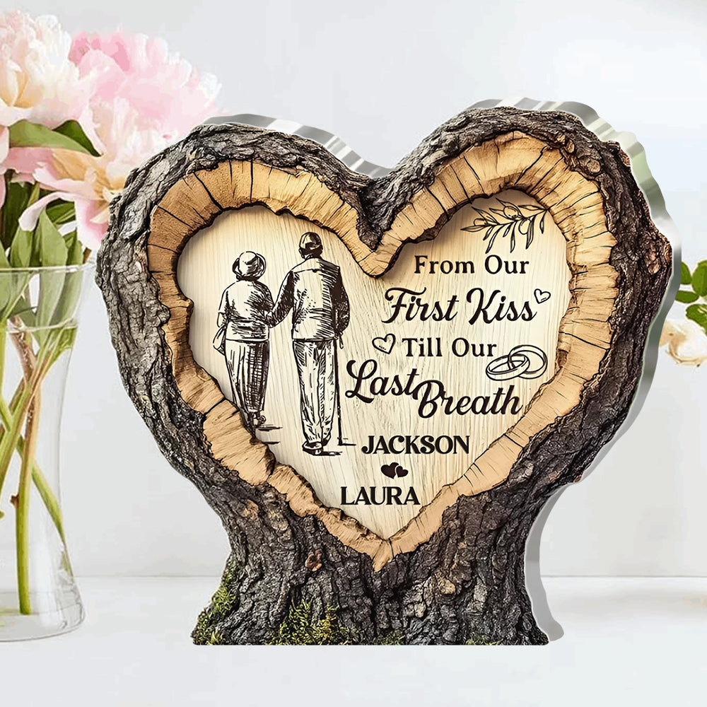 Together Until We Are Stars - Personalized Custom Shaped Squared Acrylic Plaque Li29