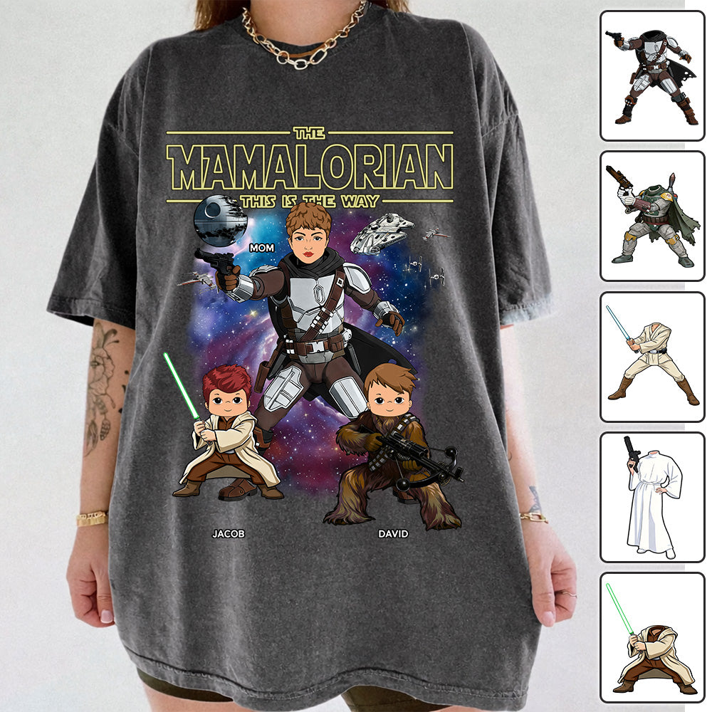 Custom The Mamalorian This Is The Way Vintage Style Shirt For Mom - Mother’s Day Gift Idea 2026 Vh01