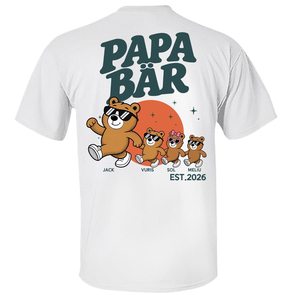 Papa Bar Mini Bar Shirt, Father's Day Gift, Matching Dad and Child Outfit, Fun Family Outfit, Gift For Dad T1807 T24