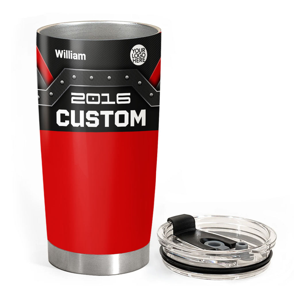 Custom Photo Truck Tumbler Gift for Father's Day, Trucker A2110 Pt99