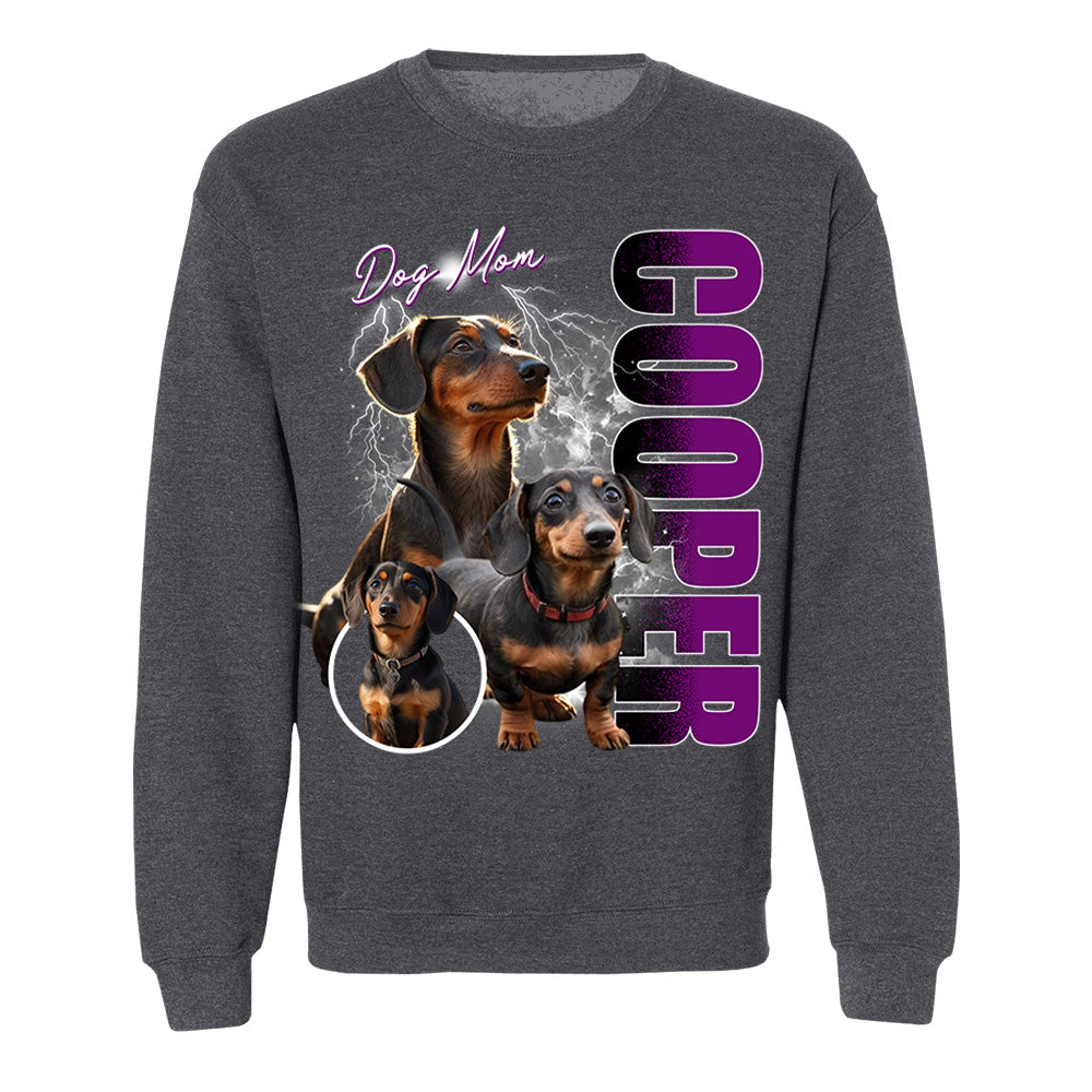 Custom Photo Dog Shirt - Personalized Dog Bootleg Shirt Vrs4 A2110