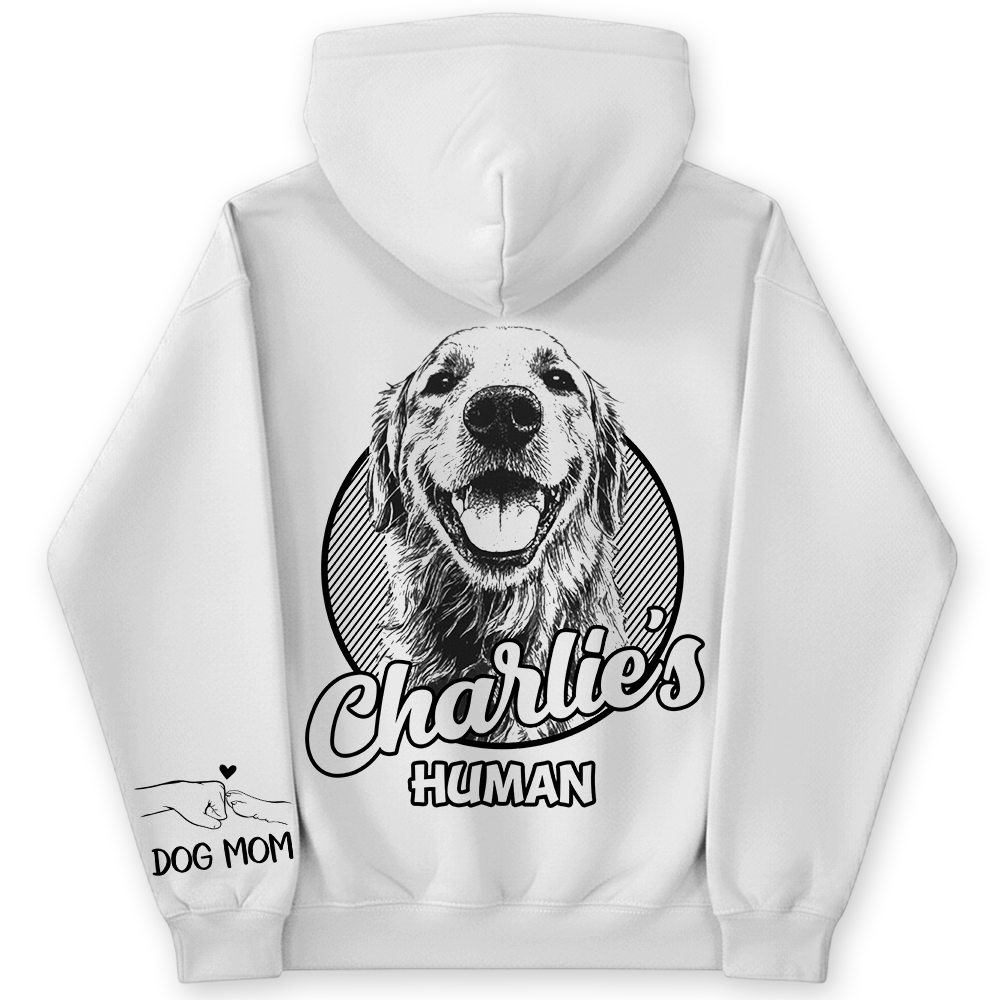 Personalized Dog Mom Dad Shirt, Custom Dog Photo Gift For Pet Lovers T1807