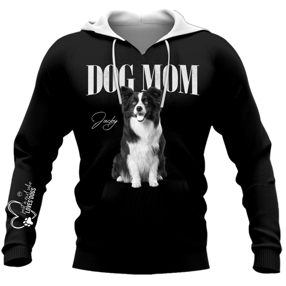 Dog Mom Dog Dad - Washed Tee Retro Bootleg Shirt For Dog Lovers T1807 T24
