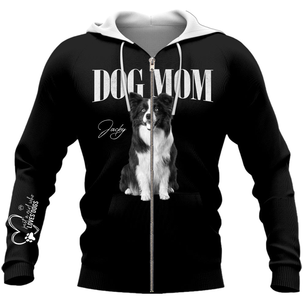 Dog Mom Dog Dad - Washed Tee Retro Bootleg Shirt For Dog Lovers T1807 T24