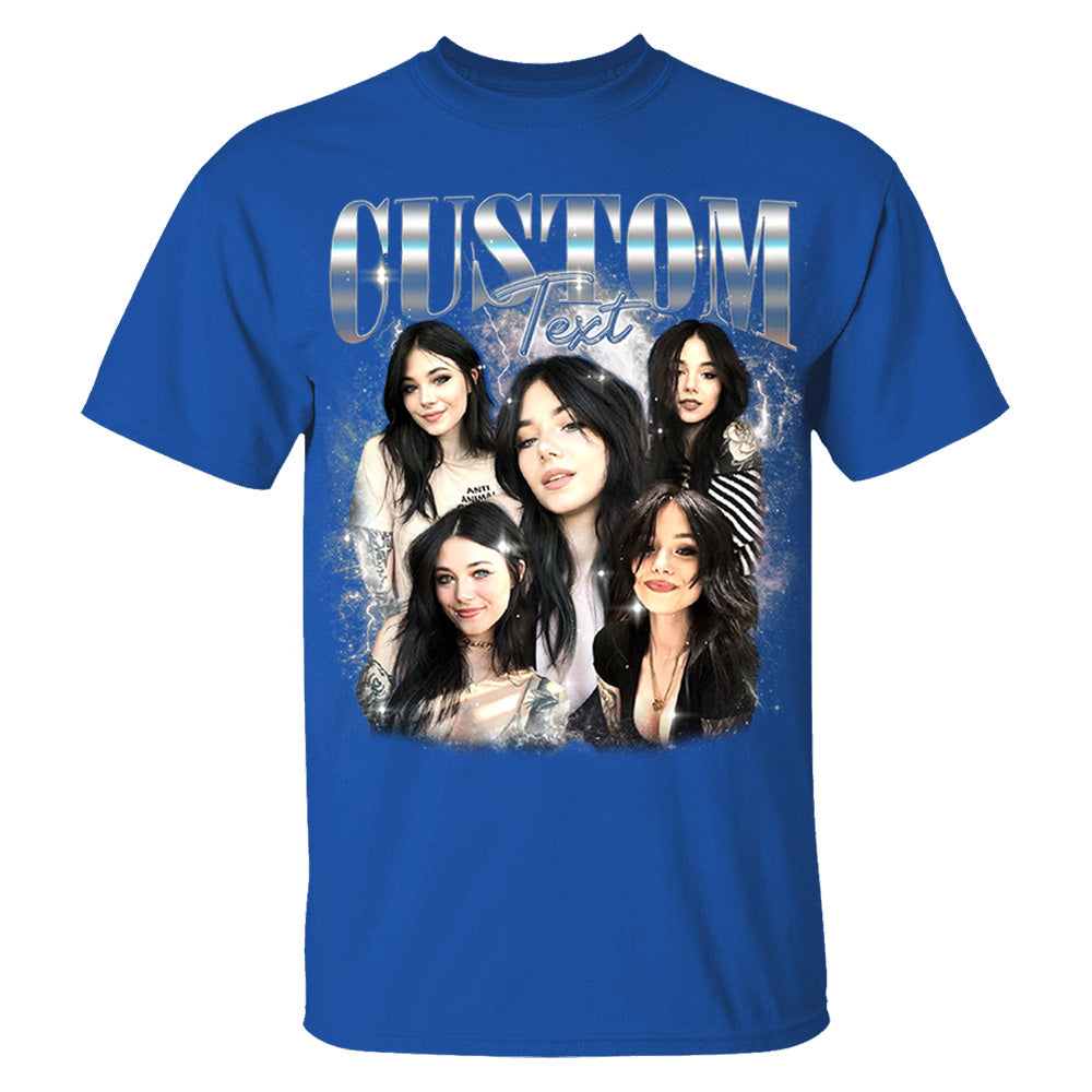 Comfort Colors Custom Your Own Shirt, Custom Bootleg Tee, Custom Photo Vintage Graphic 90s Shirts, Custom Girlfriend Tee, Insert Your Design