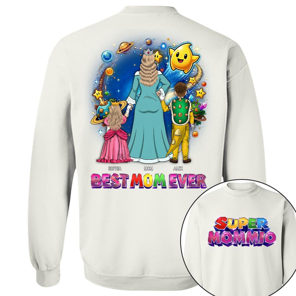 Customized Super Mamamio - Best Mama In The Universe Shirt Gift For Mom