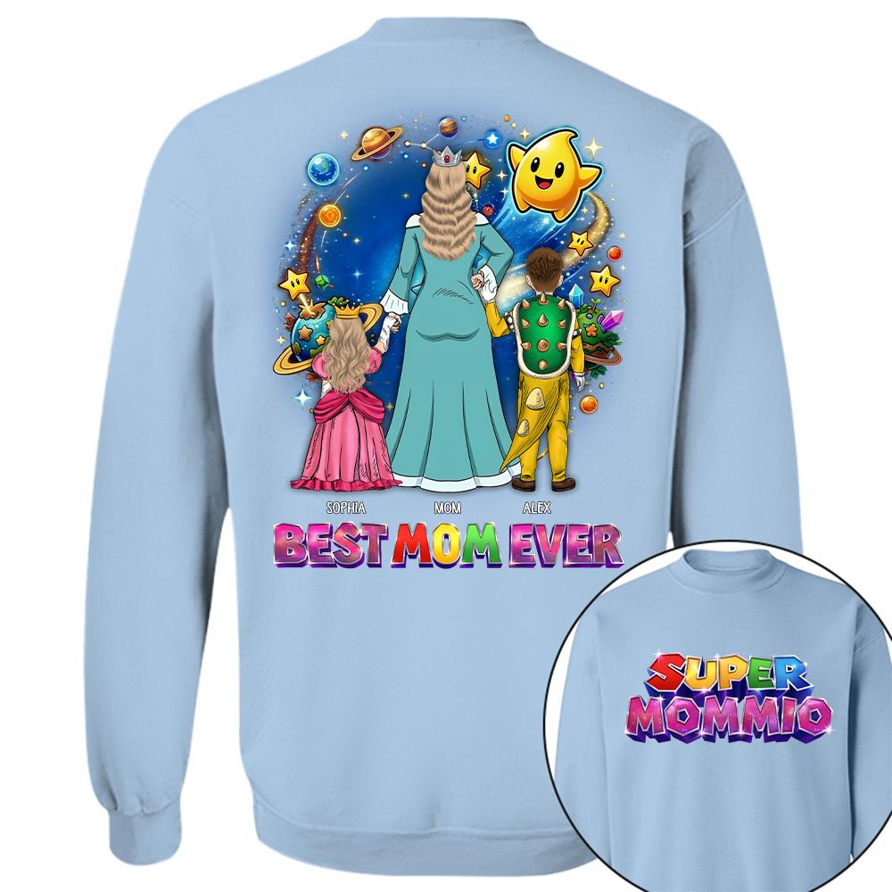 Customized Super Mamamio - Best Mama In The Universe Shirt Gift For Mom