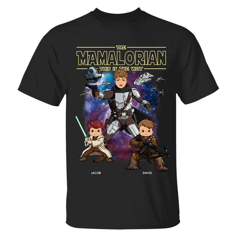 Custom The Mamalorian This Is The Way Vintage Style Shirt For Mom - Mother’s Day Gift Idea 2026 Vh01