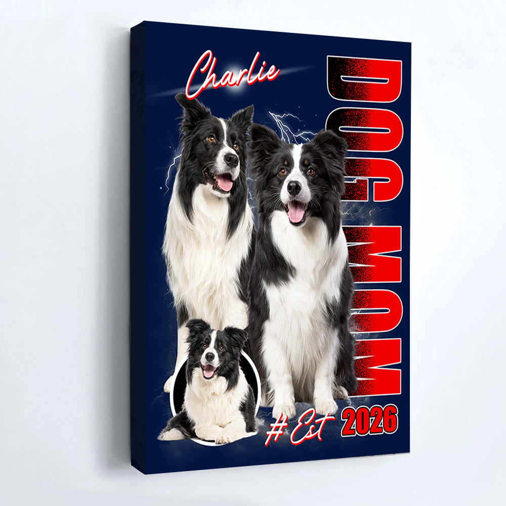 Custom Photo Dog Poster - Personalized Dog Bootleg Poster - Gift For Dog Lover T1807