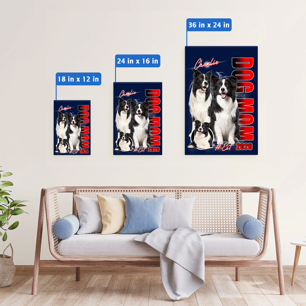 Custom Photo Dog Poster - Personalized Dog Bootleg Poster - Gift For Dog Lover T1807