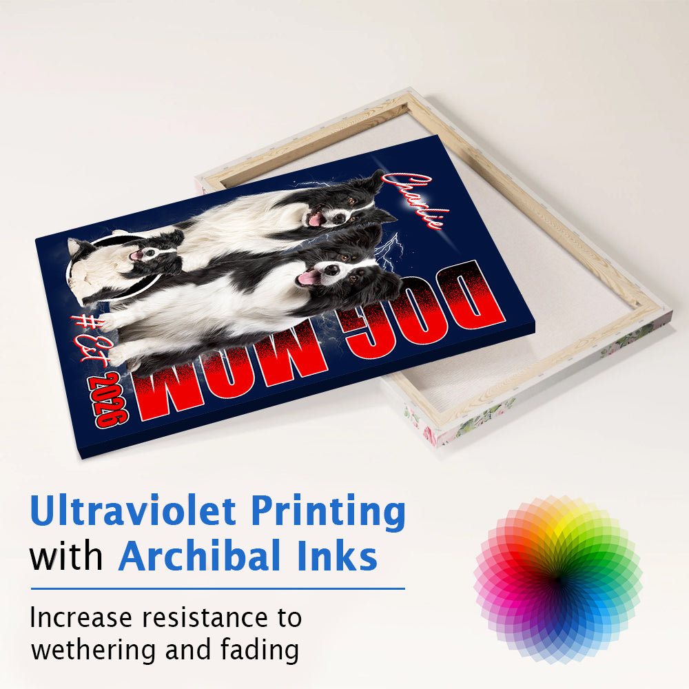 Custom Photo Dog Poster - Personalized Dog Bootleg Poster - Gift For Dog Lover T1807