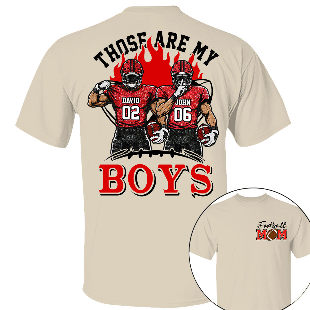 Personalized That's My Senior Shirt, Custom Football Mom Shirt, Gift For Sports Lovers T1807 Hv01