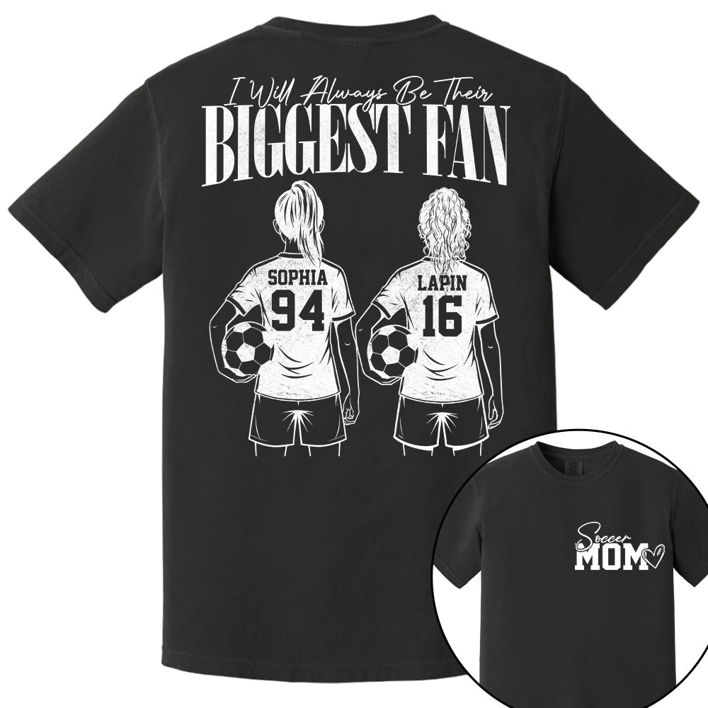 I'll Always Be Your Biggest Fan - Washed Tee Retro Bootleg Shirt For Soccer Players T24