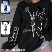 Cheer Mom -I'll Always Be Your Biggest Fan - Washed Tee Retro Bootleg Shirt For Cheerleading Na02