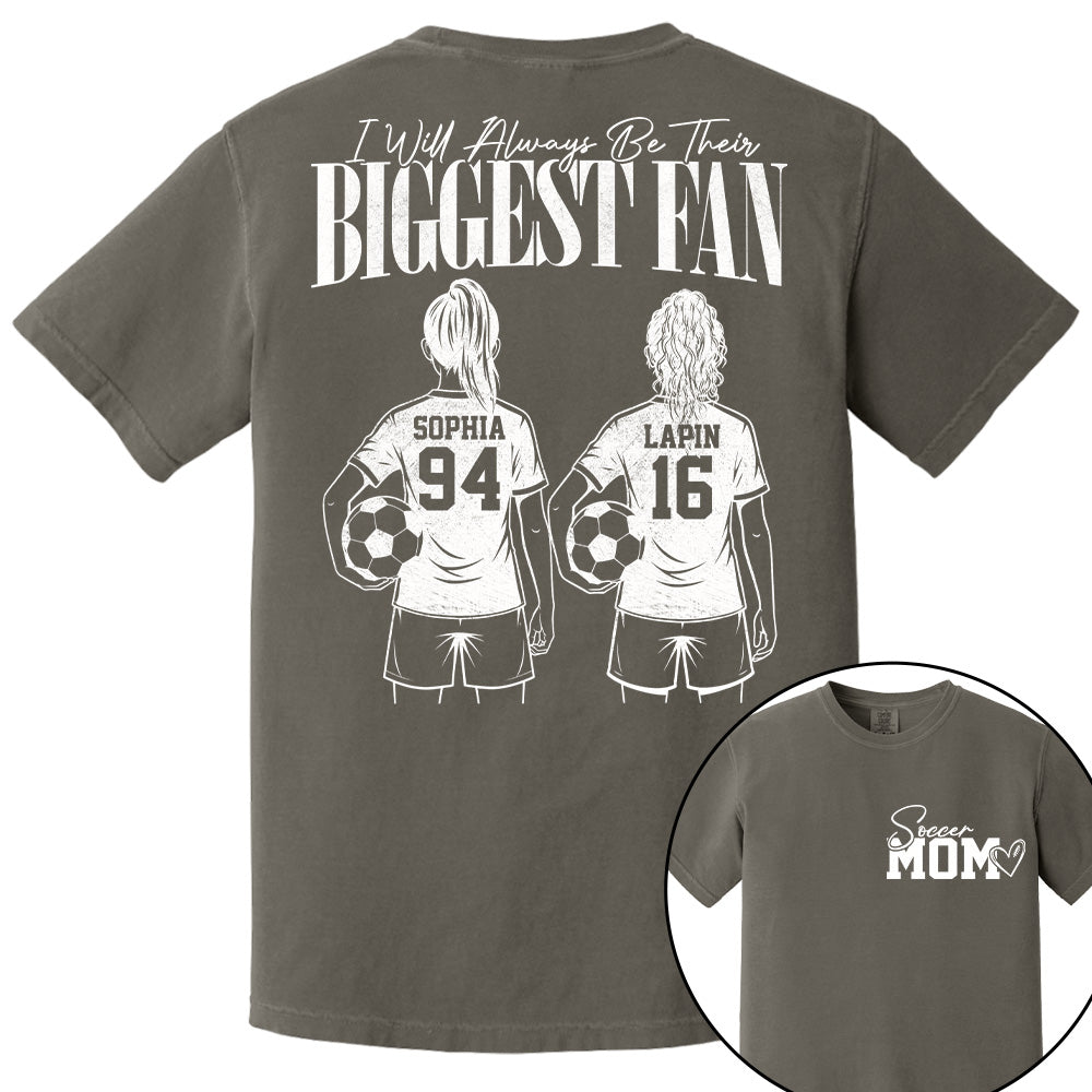 I'll Always Be Your Biggest Fan - Washed Tee Retro Bootleg Shirt For Soccer Players T24