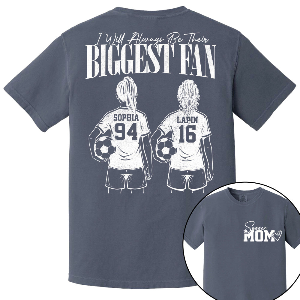 I'll Always Be Your Biggest Fan - Washed Tee Retro Bootleg Shirt For Soccer Players T24