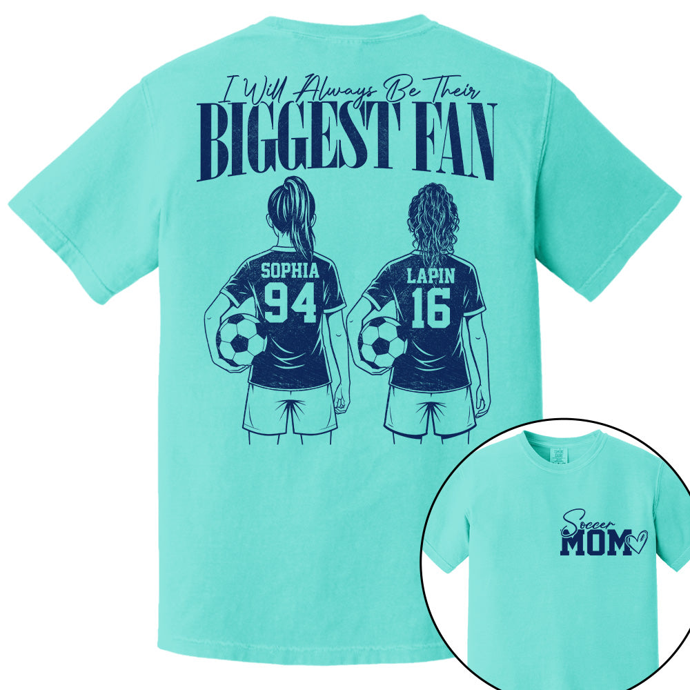 I'll Always Be Your Biggest Fan - Washed Tee Retro Bootleg Shirt For Soccer Players T24