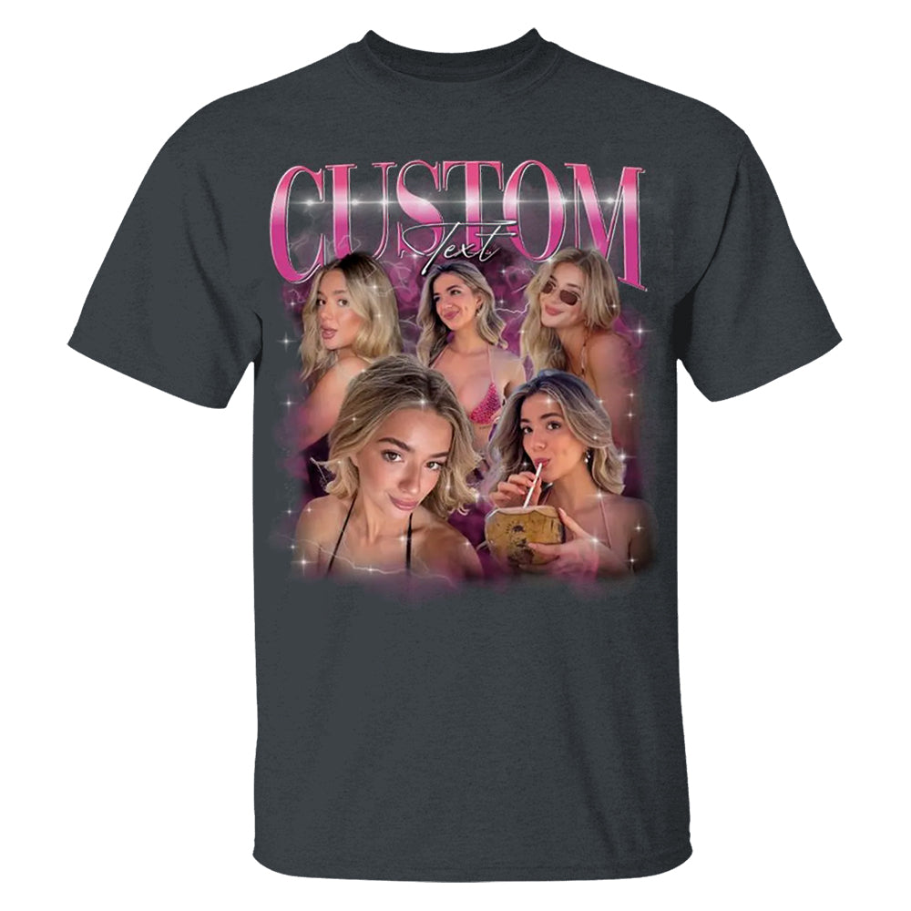 CUSTOM Girlfriend Shirt, Boyfriend Comfort Colors Shirt, Wife Shirt, Bachelorette Surprise, Personalized Birthday Bootleg Gift, Dog Shirt