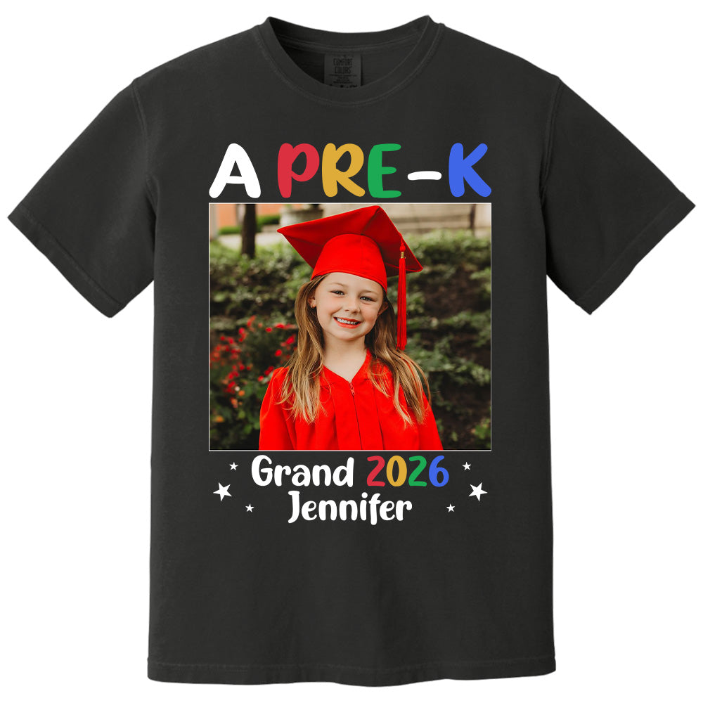 Custom Family Pre-K Graduation - Personalized Photo Shirt Pt99