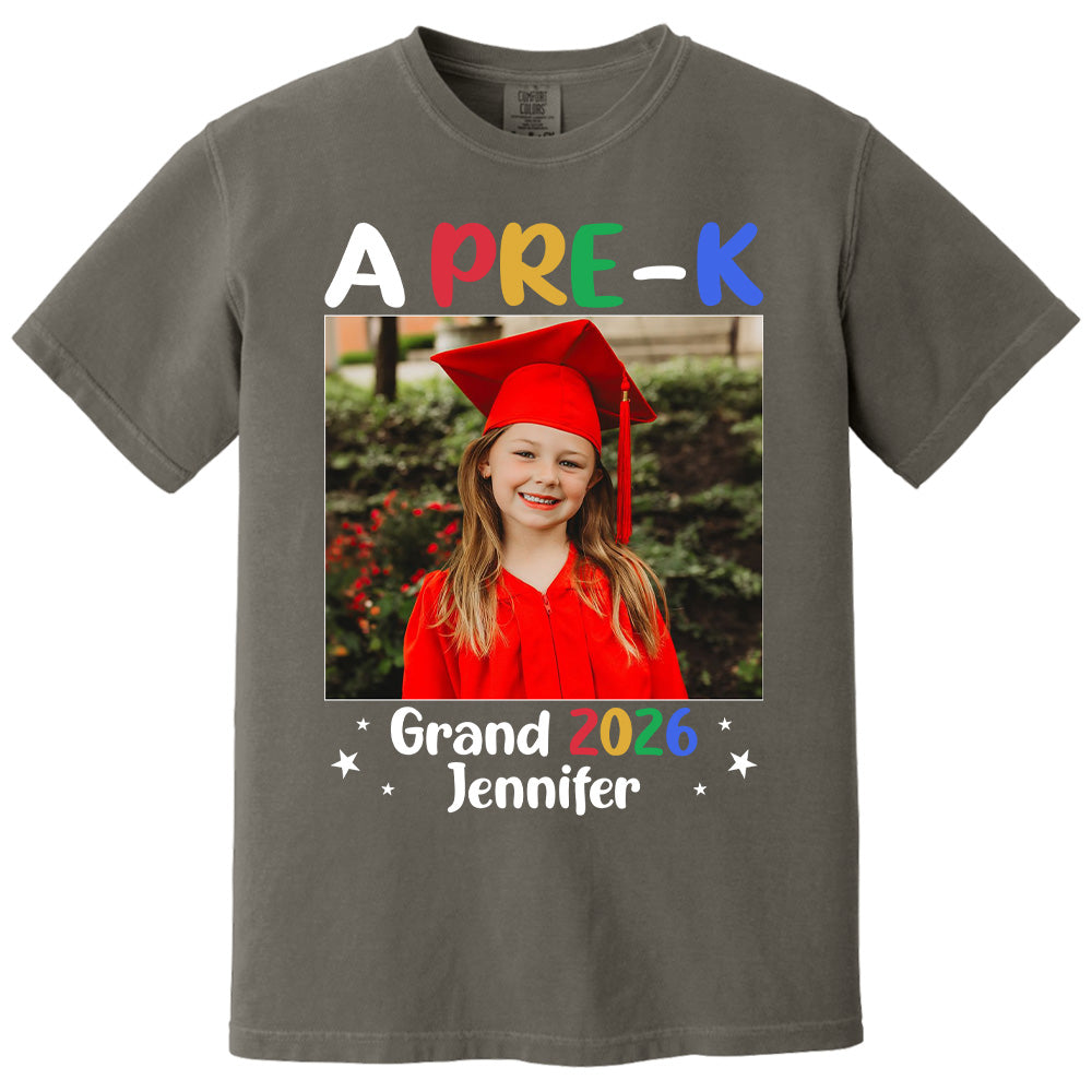 Custom Family Pre-K Graduation - Personalized Photo Shirt Pt99