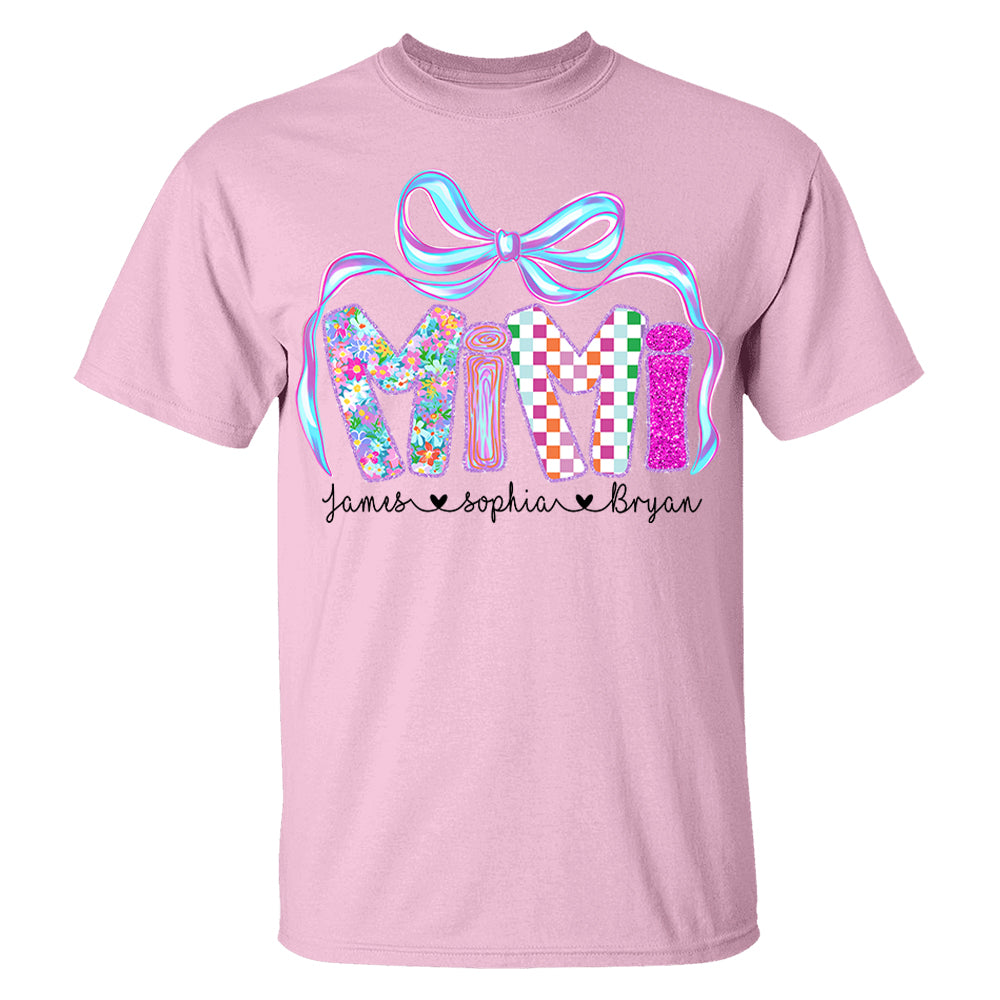 MiMi Floral, Custom Nickname & Kid Floral Shirt For Mother's Day T1807 Hv01