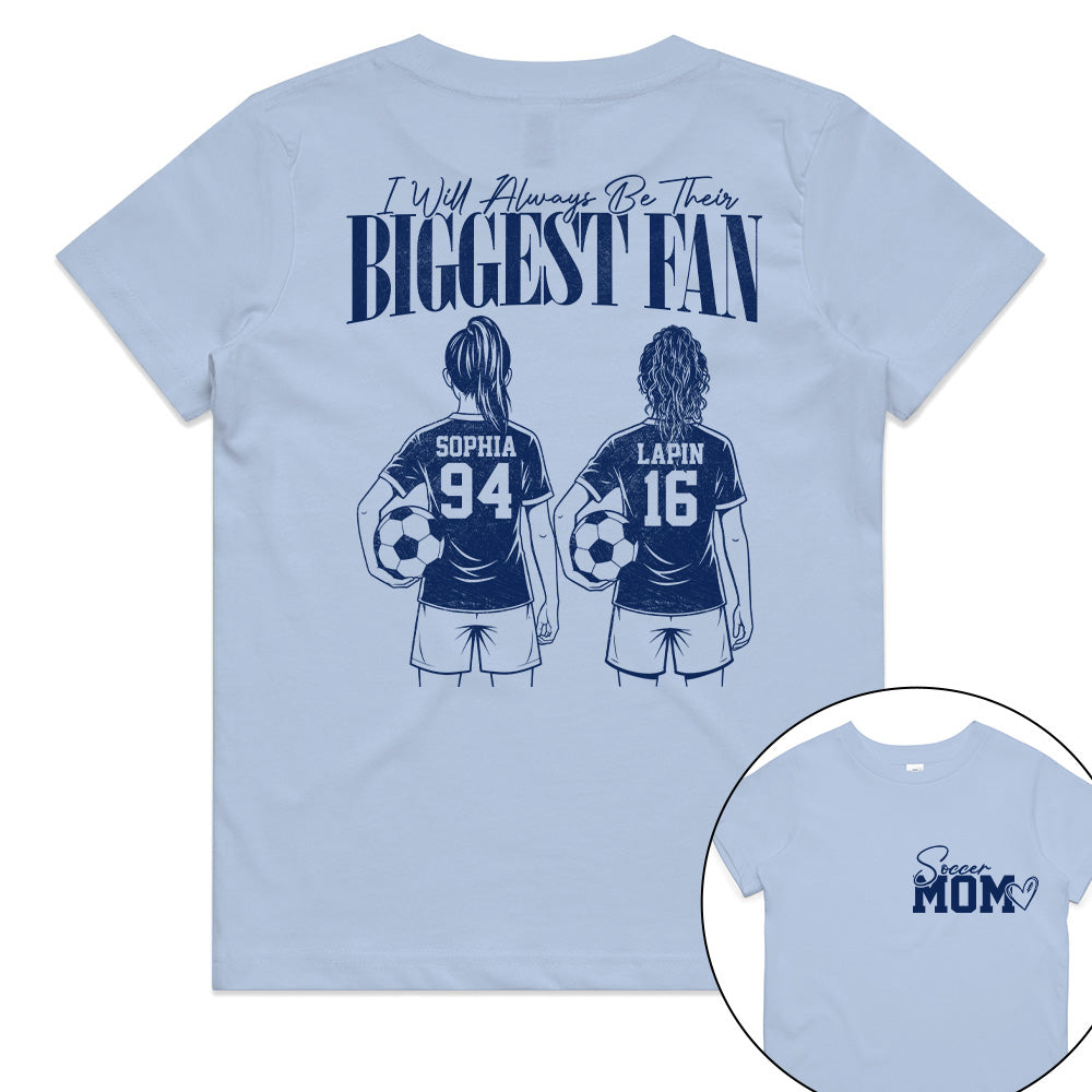 I'll Always Be Your Biggest Fan - Washed Tee Retro Bootleg Shirt For Soccer Players T24
