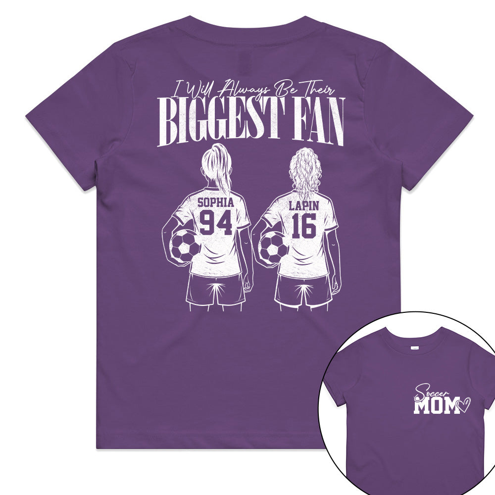 I'll Always Be Your Biggest Fan - Washed Tee Retro Bootleg Shirt For Soccer Players T24