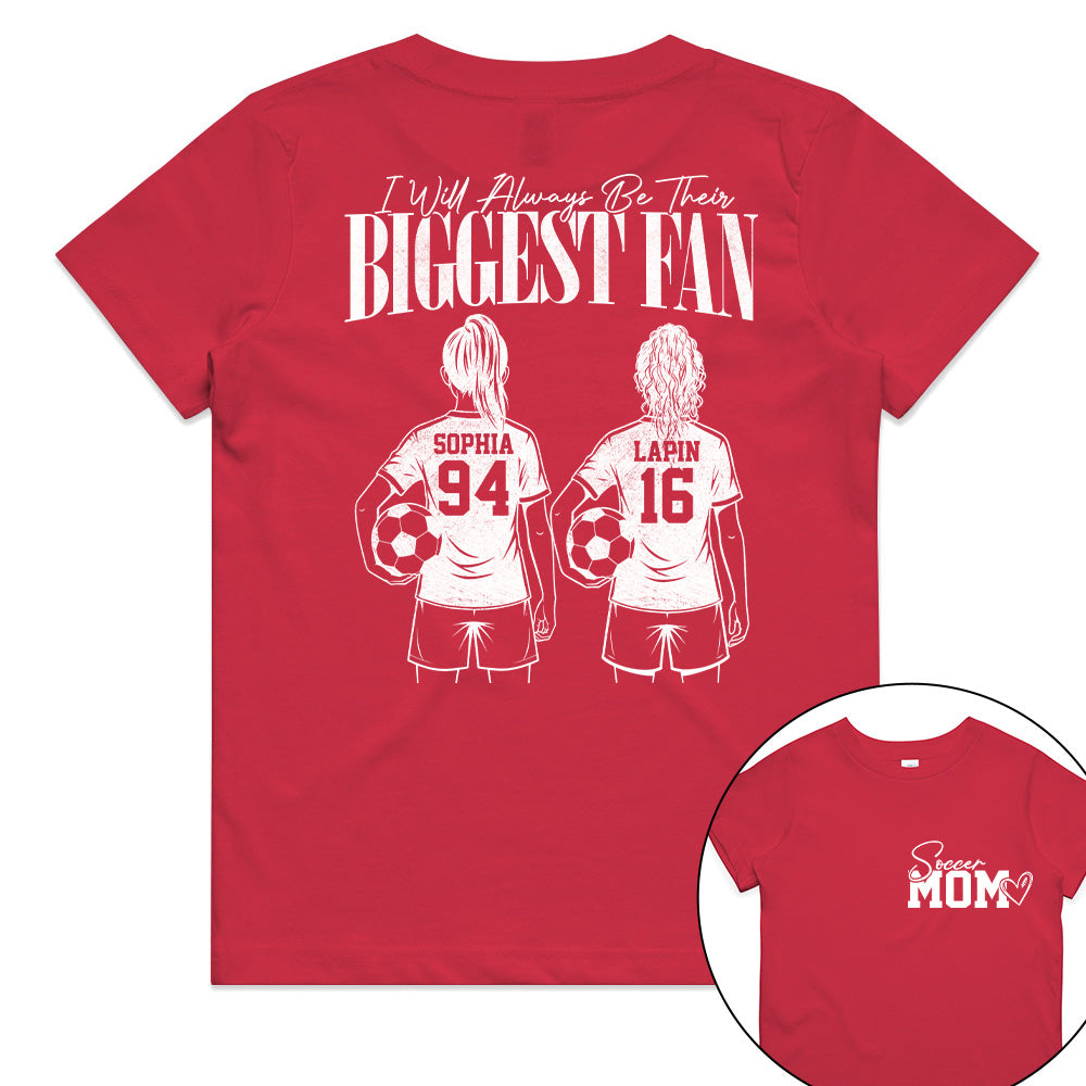 I'll Always Be Your Biggest Fan - Washed Tee Retro Bootleg Shirt For Soccer Players T24