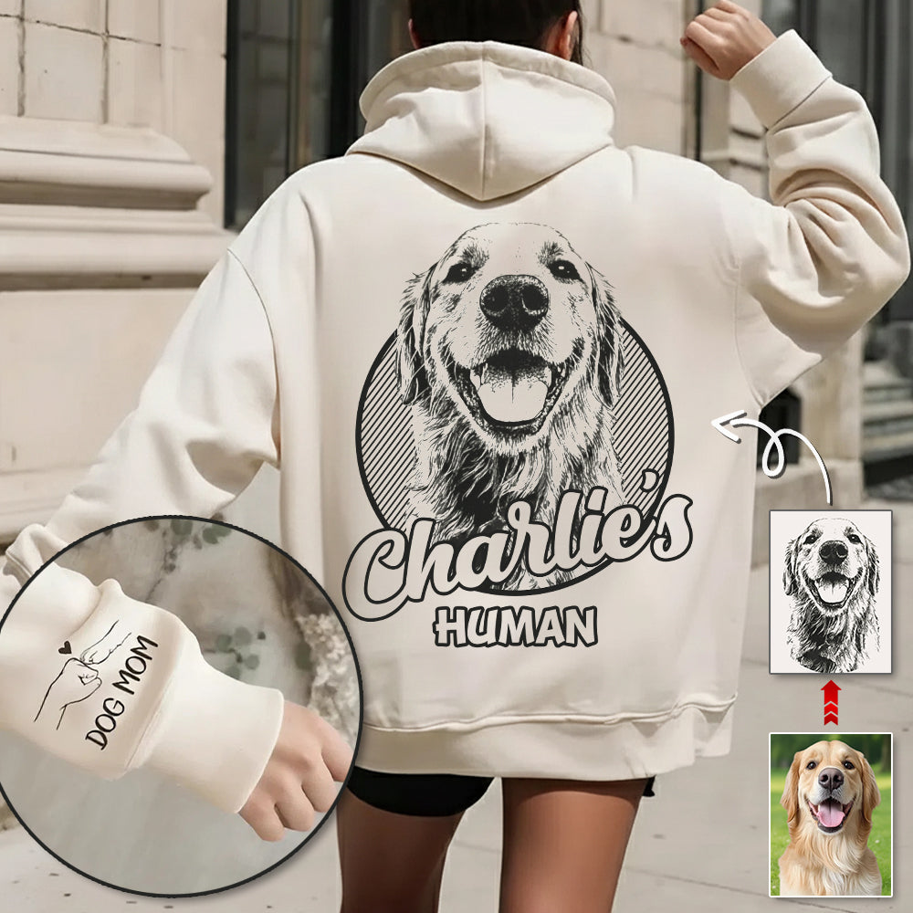 Personalized Dog Mom Dad Shirt, Custom Dog Photo Gift For Pet Lovers T1807