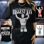 My Heart Is On That Mat - Personalized Shirt For Wrestling Family NA04